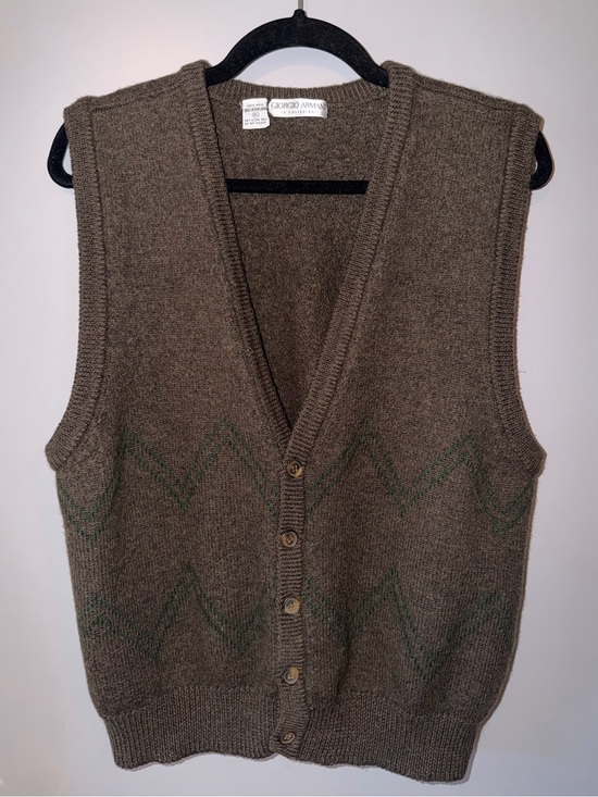 Giorgio Armani Sweaters - Giorgio Armani 100% Wool Sweater Vest